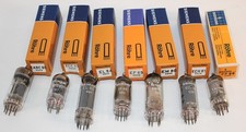 7 Siemans-Rohre Preamp Power Audio Vacuum Tube Lot New Old Stock