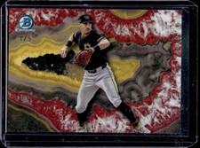 2025 Bowman Chrome Draft Crystallized Red Refractors Konnor Griffin 1/5 - NM-MT