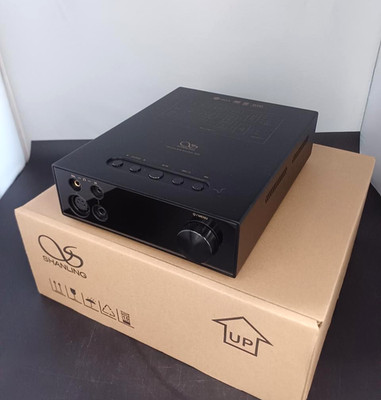 SHANLING EH3 Schwarz Hi-Res Audio Desktop DAC Streamer Verstärker