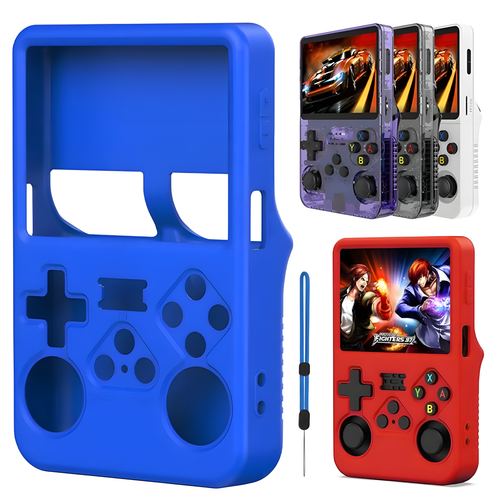 Weiche Silikon 360° Schutzhülle für R36S Handheld Spielkonsole Zubehör - Bild 14 von 31