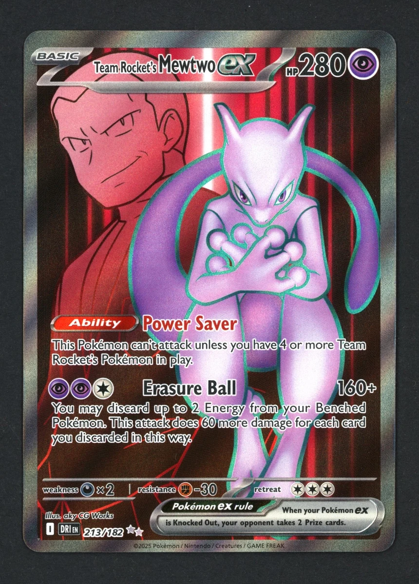 Team Rocket's Mewtwo Ex Pokémon TCG Cards for sale | eBay