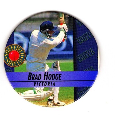 Cricket POGS  - Crown & Andrews ACB 1995 nr. MINT -Brad Hodge  Victoria #96