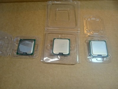 Intel Core 2 Quad Q9450, E7500, E8400 CPU Processors Lot Of 3