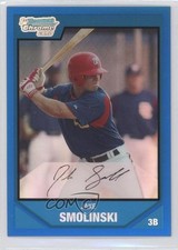 2007 Bowman Draft Chrome Picks Blue Refractor 71/199 Jake Smolinski Jacob 1c1