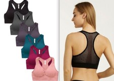 Womens One Size Sports Bra Form Bustier Top Breathable Underwear Yoga Gym Bra