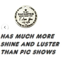 MOTHER MOM DAUGHTER LOVE Charm on 22" 925 Plated Sterling Silver Necklace Women