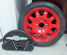 Porsche 911 Boxster 2002 Spare Tire Jack Tools Set 10595 R17 90m Continental