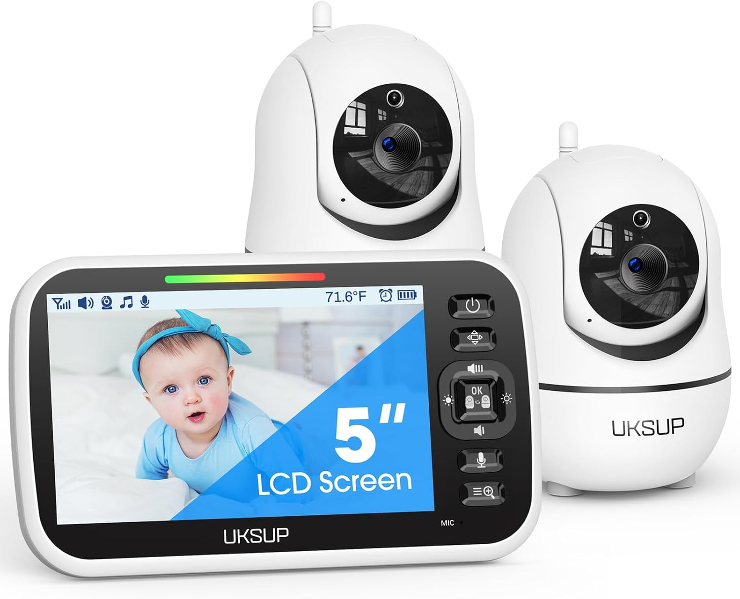SM663V2 Baby Monitor with 2 Cameras - 5