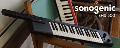 YAMAHA SHS-500 Black Shoulder Keyboard SHS-500B Sonogenic 37Keys