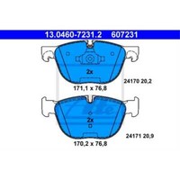 ATE BremsbeläGe 13.0460-7231.2 BremsklöTze FüR BMW X5 F15 F85