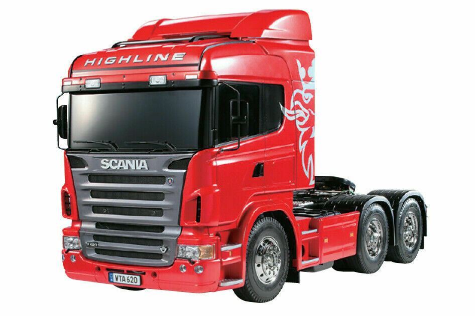 Tamiya 56323 Scania R620 6x4 Highline 1/14th R/C Radio Control Assembly Kit