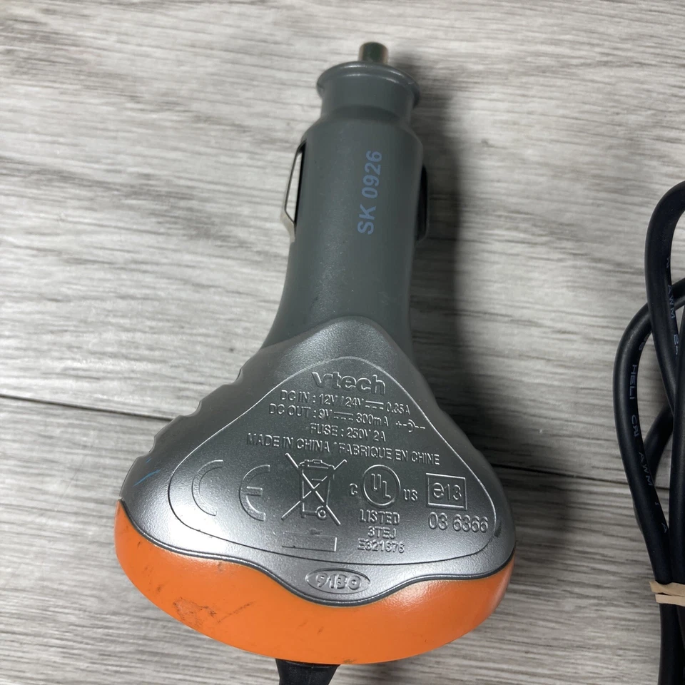 Vtech VSmile Pocket Car Adapter Power Cable Cord For Video Game Systems tested - Image 3 of 4