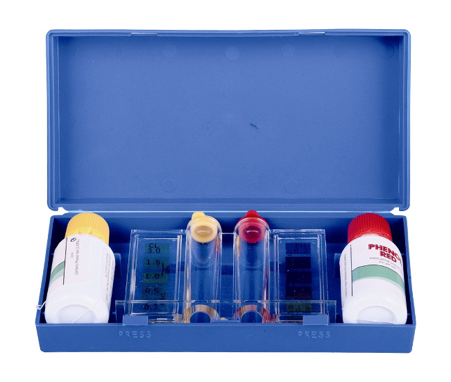 KIT TEST PER PH CLORO BROMO GOCCE MANUTEZIONE ACQUA PISCINA