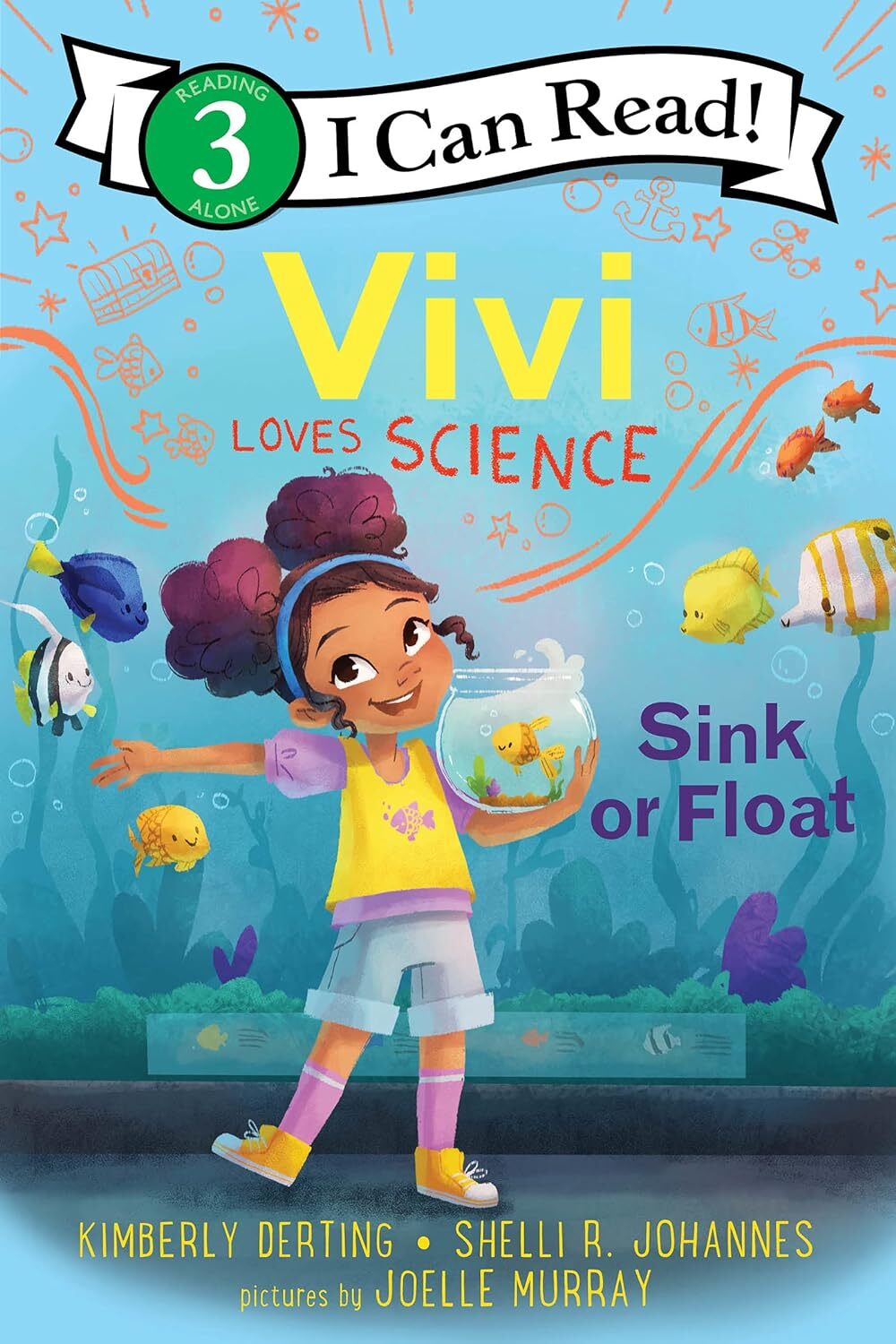 9780063116566 Vivi Loves Science: Sink or Float - Kimberly Derting,Shelli R. Joh