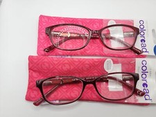 2 PAIR Foster Grant Evalina Reading Glasses 1.25 1.50 1.75 2.00 2.50 2.75 3.25