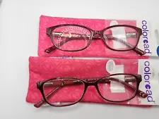 2 PAIR Foster Grant Evalina Reading Glasses 1.25 1.50 1.75 2.00 2.50 2.75 3.25