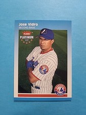 JOSE VIDRO 2002 FLEER PLATINUM BASEBALL CARD # 161 H5041