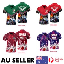 Bowling Shirt Polo Team Uniform Spare Me Ten Pin AMF Strike - AU Stock