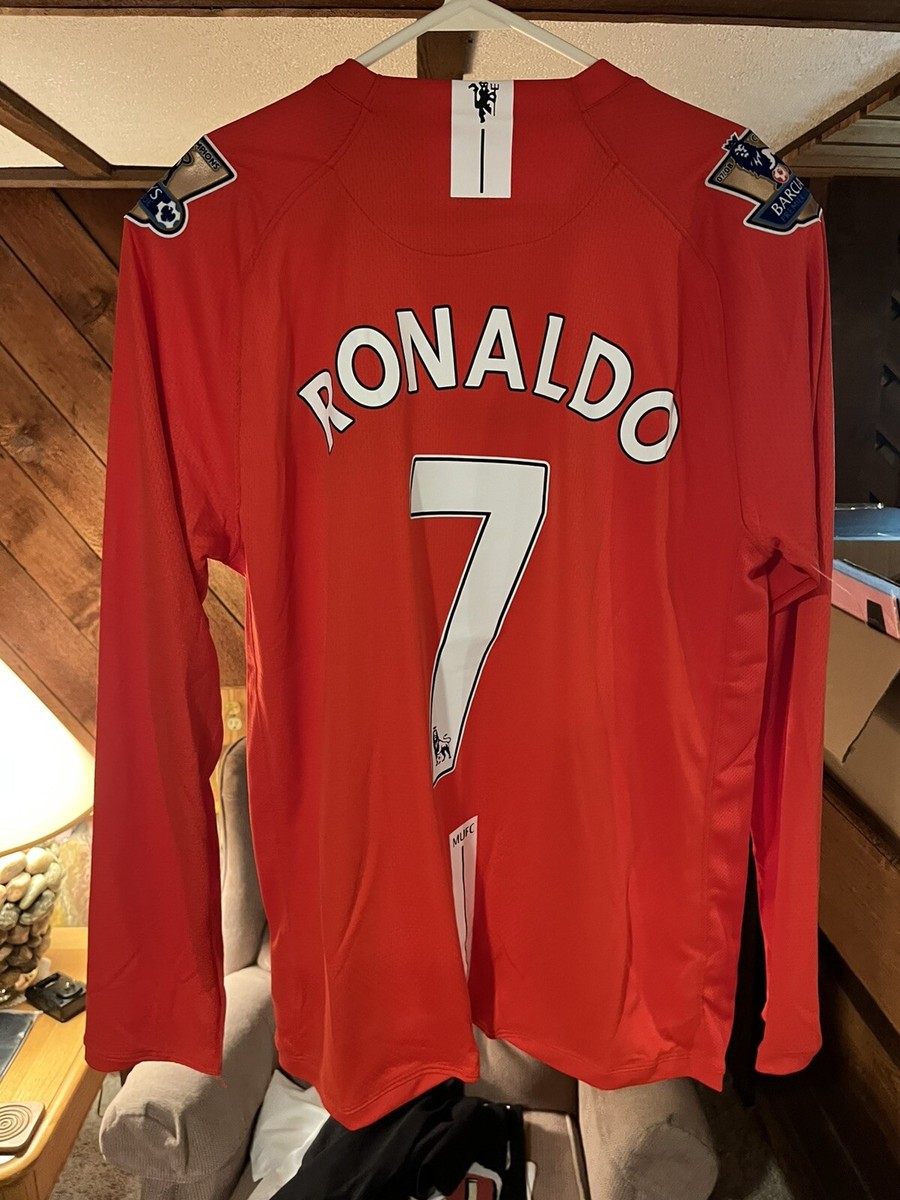 MUFC RONALDO 7 ユニフォーム Manchester United 07-08 Home Kit - Cristiano Ronaldo #7 | eBay