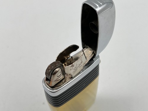 Vintage Scripto D-H Cat Dean-Hanes Machinery VU-Lighter w/ Black Band READ AS-IS - Picture 12 of 13