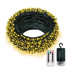Battery Operated String Lights 66ft 200 LED Battery String Lights with 8 Mode...