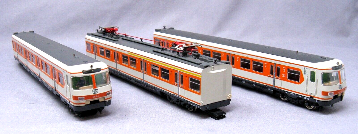 ROCO #4134 Deutsche Bahn DB ET-420 3-Car Commuter Train, C7 Runs