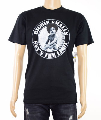 Hypnotize Mens Black Biggie Baby Fro Graphic T-Shirt S M
