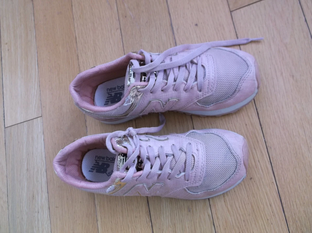New balance rose gold trainers discount