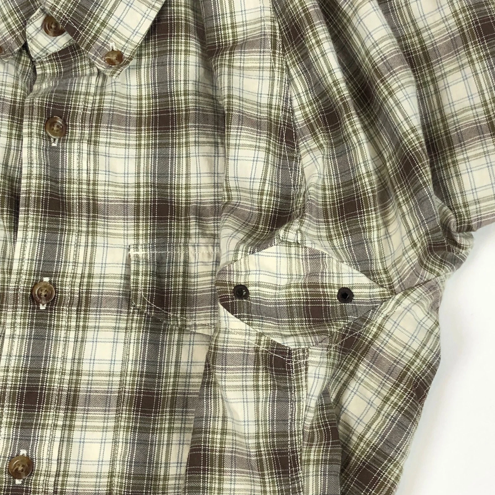 fjallraven sarek wool cotton silk flannel button down trekking plaid shirt