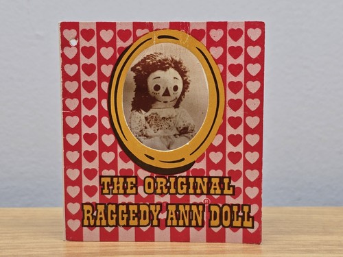 1973 The Original Raggedy Ann Doll TAG Americas Folk Doll Knickerbocker Toy