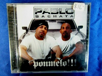 Sealed Latin Hip Hop Rap CD: Pablo Bachata - Ponmielo - Life Records