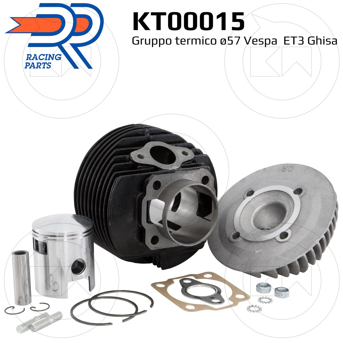 Pompe Velo KIT MODIFICA 130 Piaggio Vespa 50 Special Albero - Foto 3