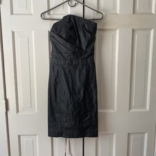 House Of CB Vegan leather dress Small