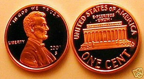2003-P Lincoln Memorial Cent — photo from the most recent tracked eBay sale