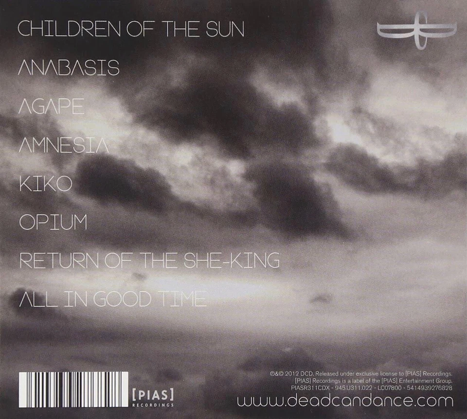 Dead Can Dance - Anastasis (CD, Album) - Immagine 2 di 2