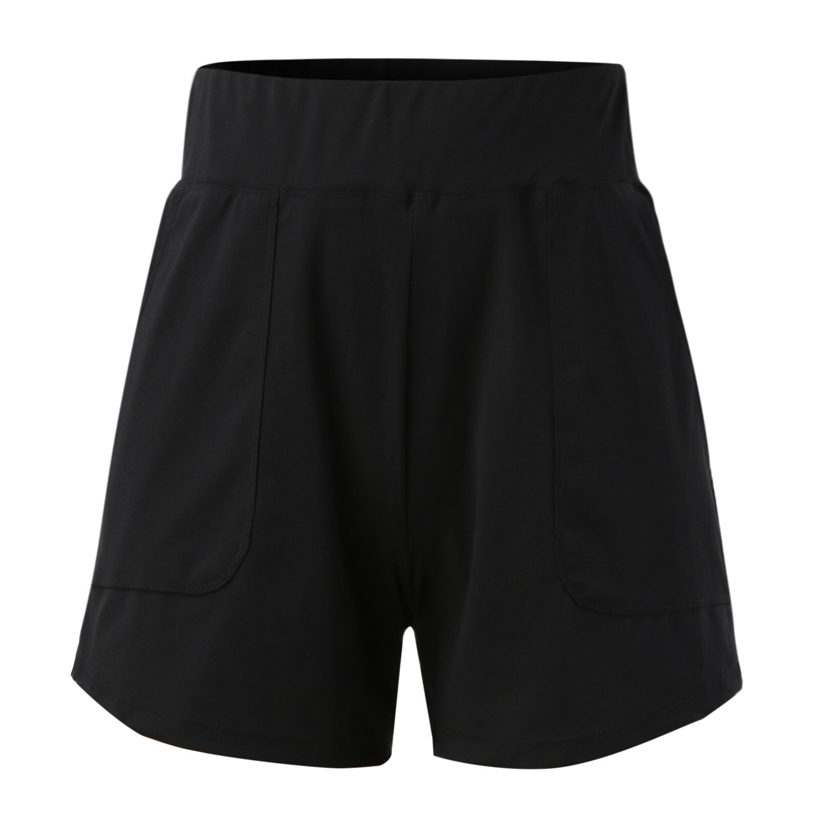 Womens High Waisted Swim Board Shorts With Pockets Bathing Suit Shorts