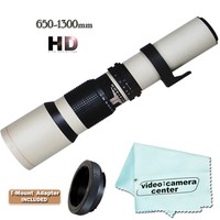650-1300mm Telephoto Lens For Canon Eos Mt Digital 50d 30d 5d 40d 7d T3 T3i T4i 650-1300mm Telephoto Lens For Canon Eos Mt Digital 50d 30d 5d 40d 7d T3 T3i T4i