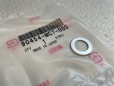 Honda NSF250R Moto3 Kühler Temp Sensor Unterlegscheibe, Special, 12mm 90454-MC7-000