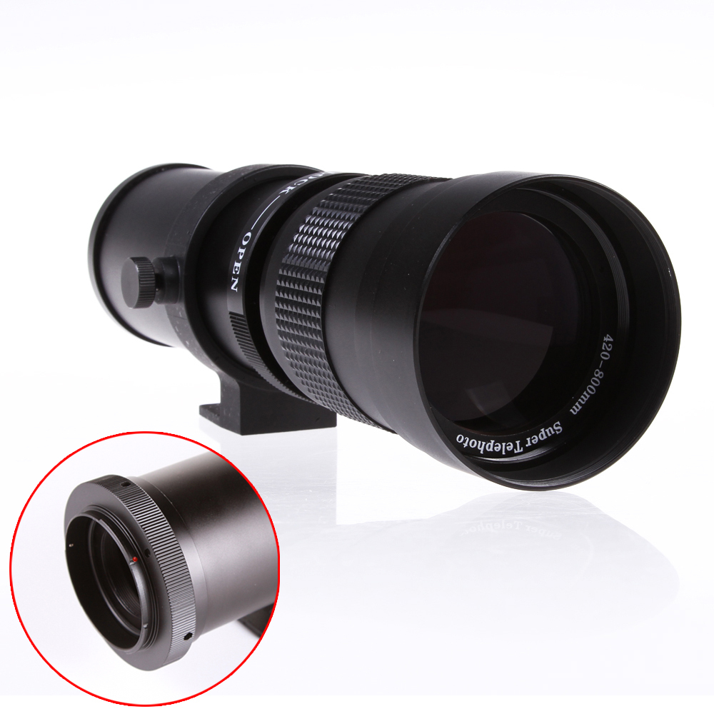 420-800mm F/8.3-16 Super Telephoto Zoom Lens for Sony Alpha AF