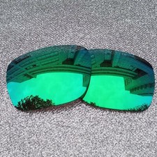 Green Polarized Replacement Lenses For-Oakley Fuel Cell Frame OO9096