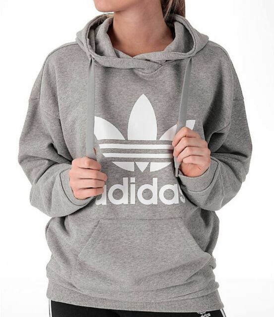 ladies adidas trefoil hoodie