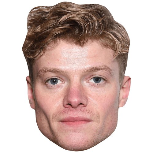 Tom Rhys Harries (Stubble) Big Head. Larger than life mask.