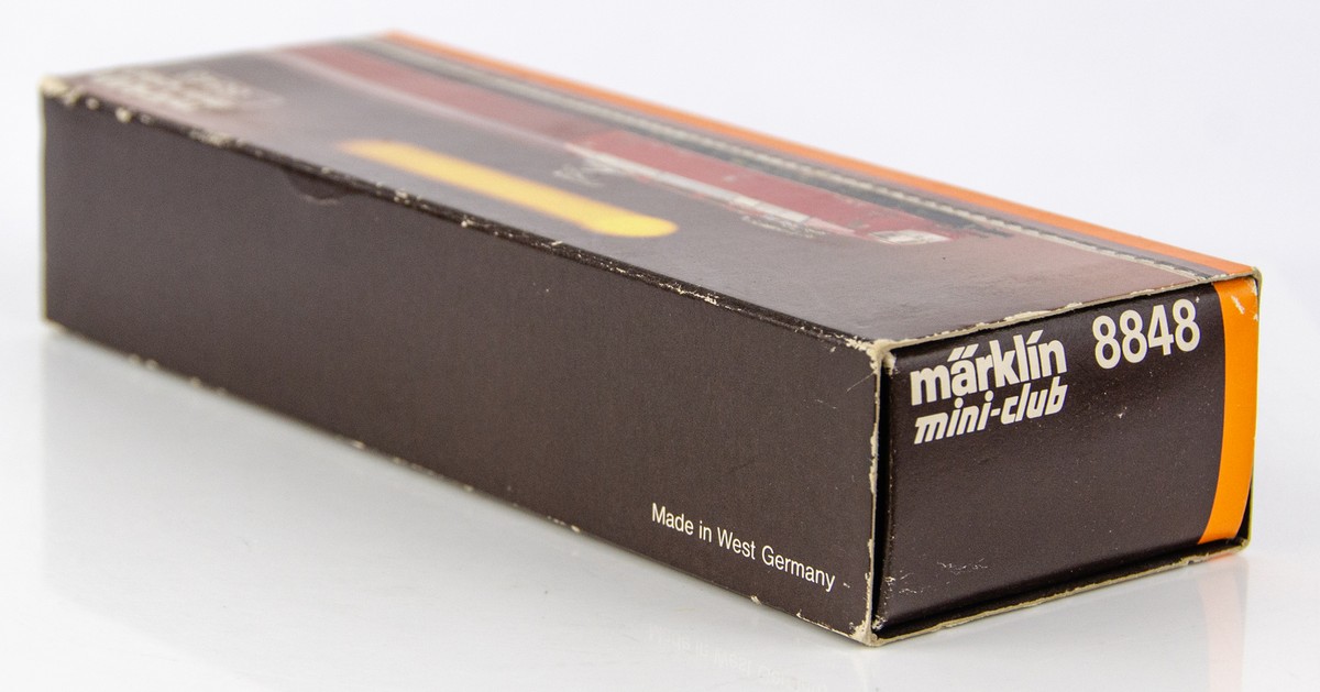 Vintage Marklin Mini-Club 8848 German Z Scale Electric Locomotive