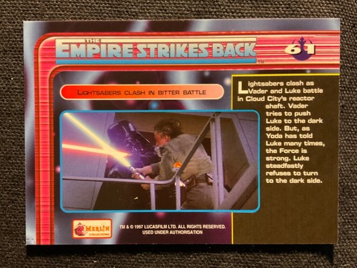 Star Wars Trilogy Special Edition 1997 Merlin Trading Cards - Singles - Picture 123 of 255