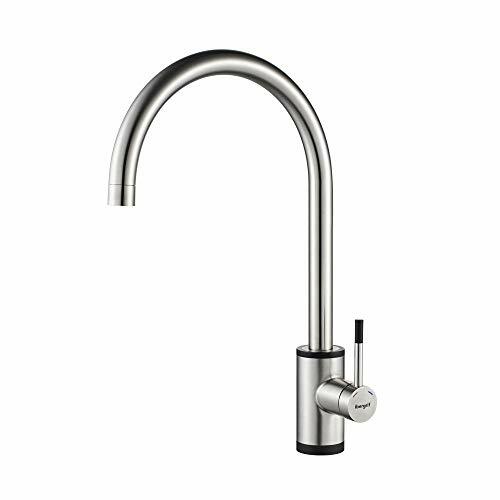 Ibergrif M22125 M22125-Rubinetto da Cucina Bocca Girevole a 360°, (k4j)