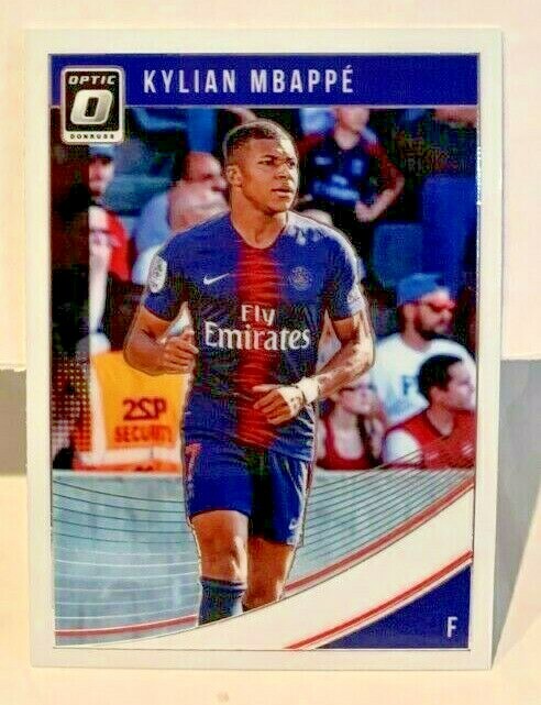 Kylian Mbappe 2018-19 Panini Donruss Optic RC Rookie #53 Kylian Mbappe 2018-19 Panini Donruss Optic RC Rookie #53