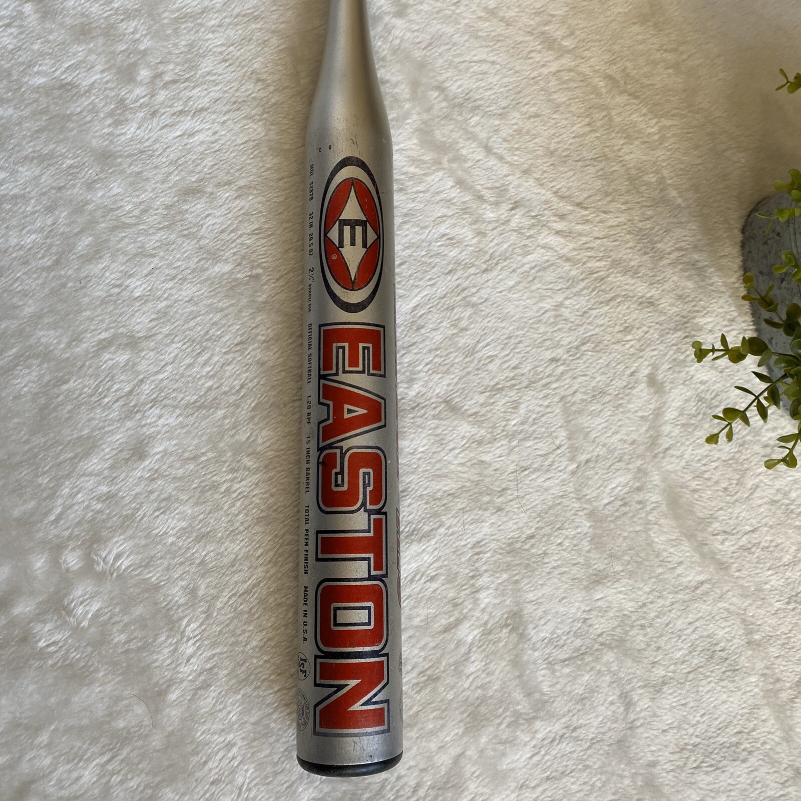 Easton Triple 7 Fastpitch Softball Bat 32in 20.5oz 15in Barrel USED