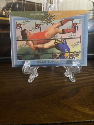1997 BBM Pro Wrestling Sparkling Fighters Legends Tiger Mask Suplex #SL5