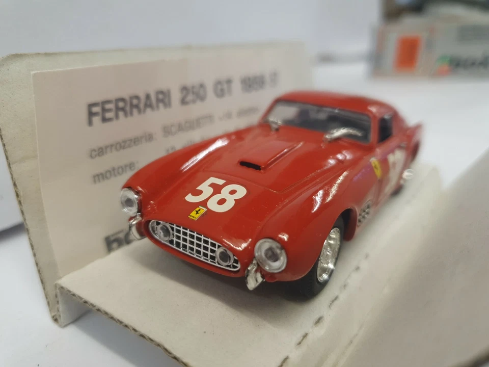Caixa Modelo 1:43 Escala 8407-Ferrari 250 Gt - #58 3h Di Pau 1957 - Imagem 2 de 4