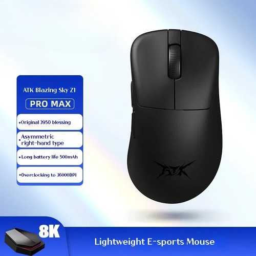 Wireless Gaming Mouse Foot PAW3950 Wireless 8k Polling Rate 0.39ms Low Latency - Picture 8 of 28